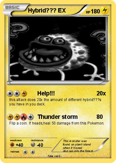 Pokemon Hybrid??? EX