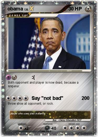 Pokemon obama