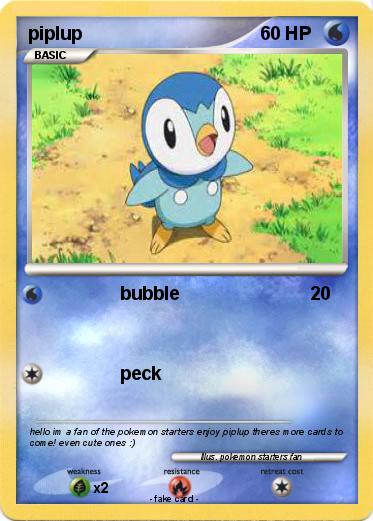 Pokemon piplup
