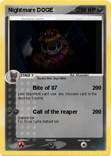 Pokemon Nightmare DOGE