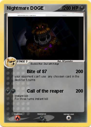 Pokemon Nightmare DOGE