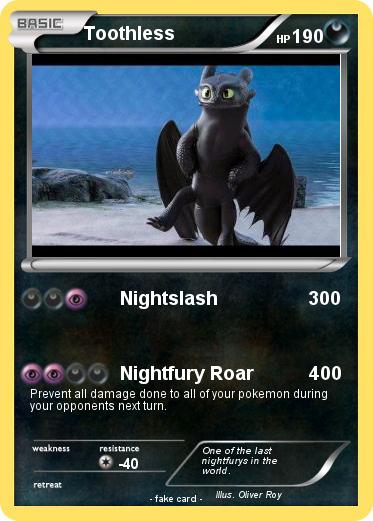 Pokemon Toothless