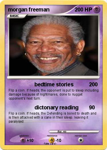 Pokemon morgan freeman