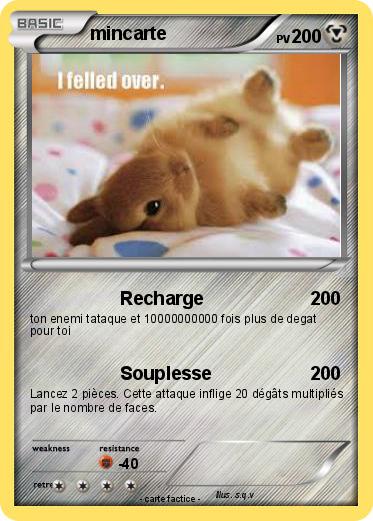 Pokemon mincarte