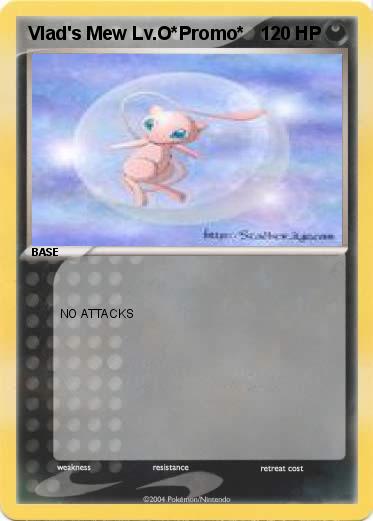 Pokemon Vlad's Mew Lv.O*Promo*