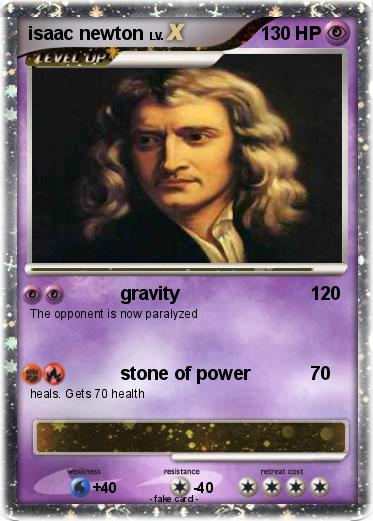 Pokemon isaac newton