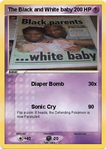Pokemon The Black and White baby