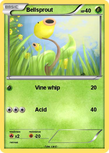 Pokemon Bellsprout