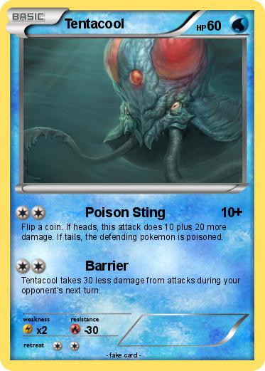 Pokemon Tentacool