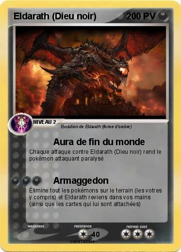 Pokemon Eldarath (Dieu noir)
