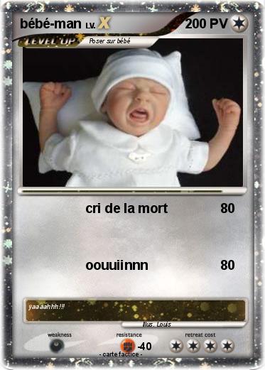 Pokemon bébé-man