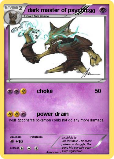Pokemon dark master of psychic