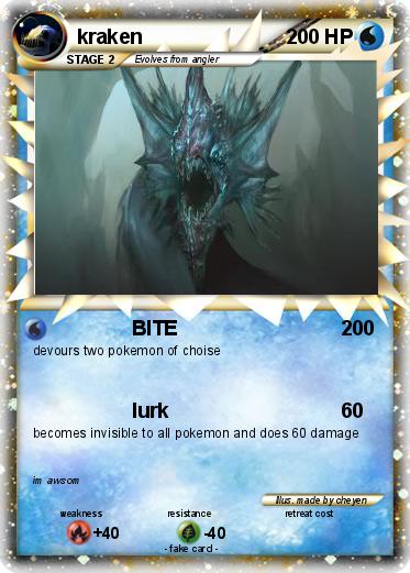 Pokemon kraken