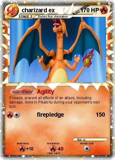 Pokemon charizard ex