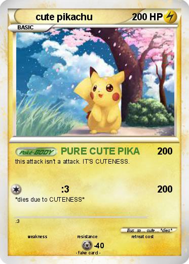 Pokemon cute pikachu