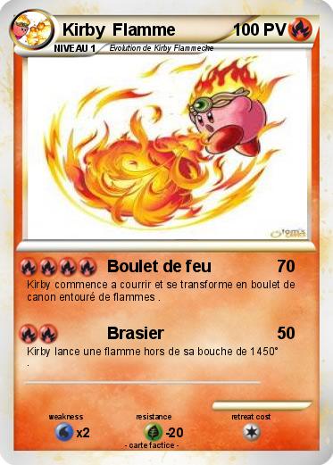 Pokemon Kirby  Flamme