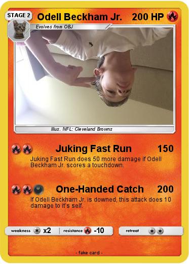 Pokemon Odell Beckham Jr.