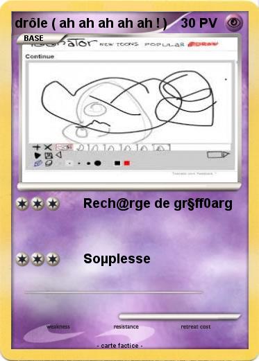 Pokemon drôle ( ah ah ah ah ah ! )
