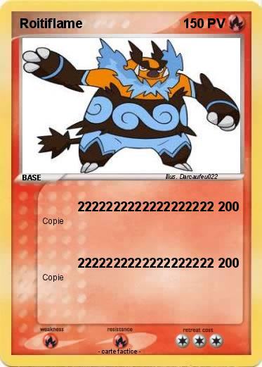 Pokemon Roitiflame