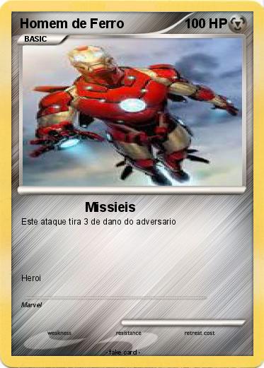 Pokemon Homem de Ferro