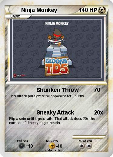 Pokemon Ninja Monkey