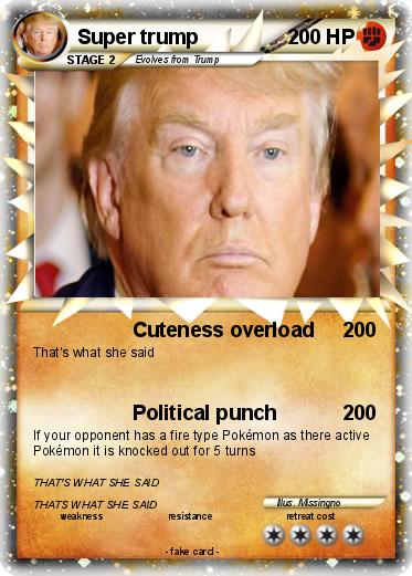 Pokemon Super trump