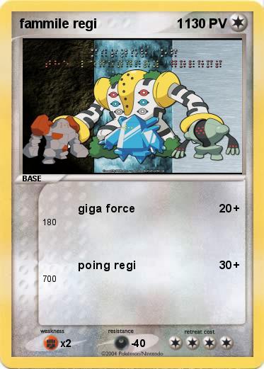Pokemon fammile regi                      1