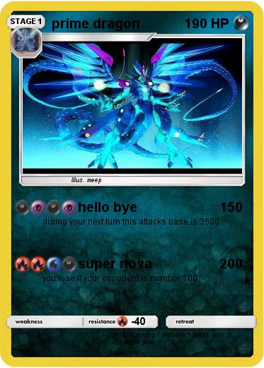 Pokemon prime dragon