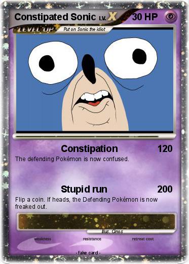 Pokemon Constipated Sonic