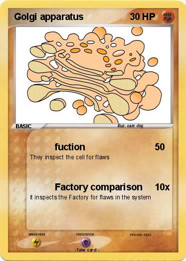 Pokemon Golgi apparatus