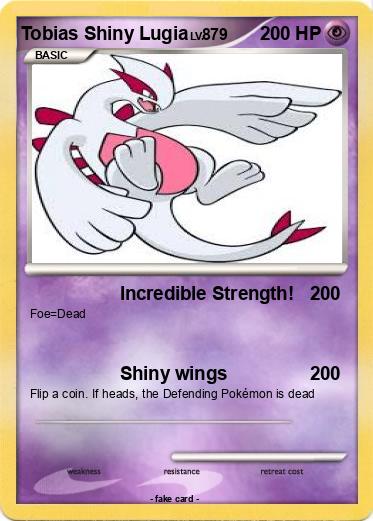 Pokemon Tobias Shiny Lugia