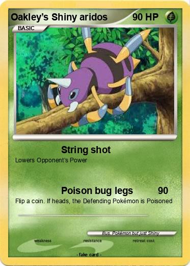 Pokemon Oakley’s Shiny aridos