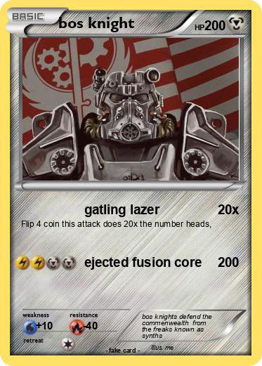 Pokemon bos knight