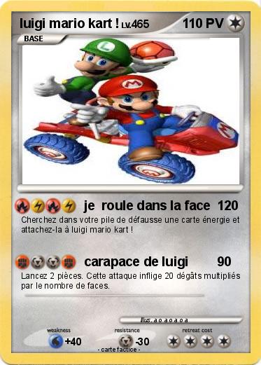 Pokemon luigi mario kart !
