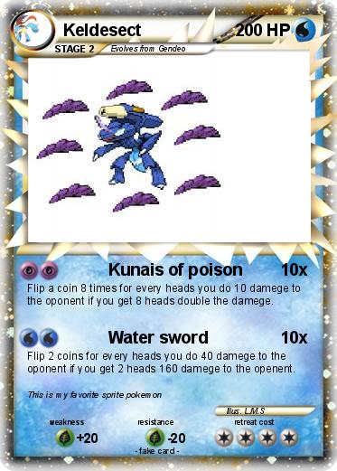 Pokemon Keldesect