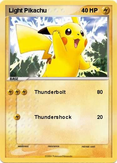 Pokemon Light Pikachu