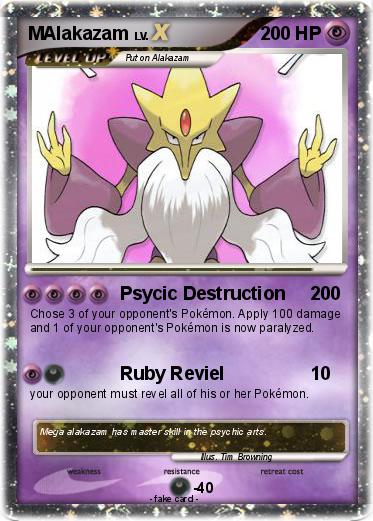 Pokemon MAlakazam