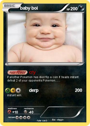 Pokemon baby boi