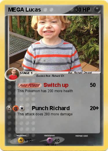 Pokemon MEGA Lucas