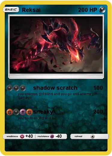 Pokemon Reksai