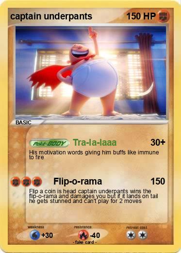 Pokemon captain underpants