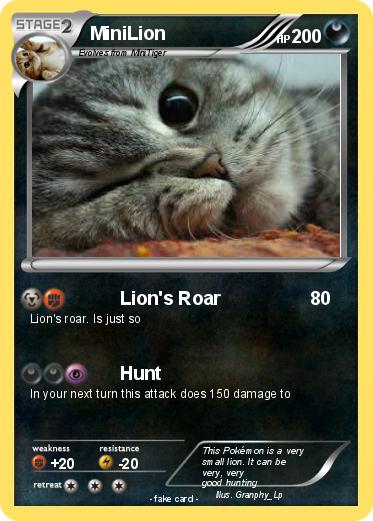 Pokemon MiniLion