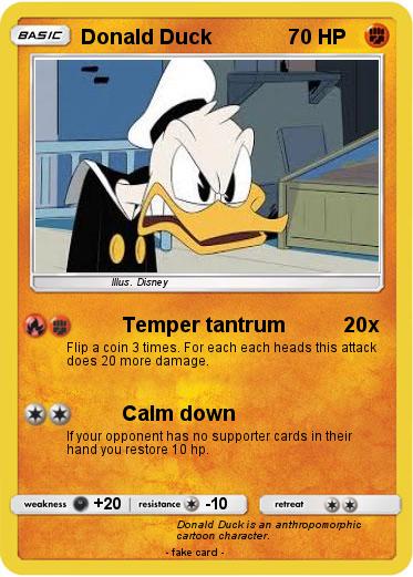 Pokemon Donald Duck