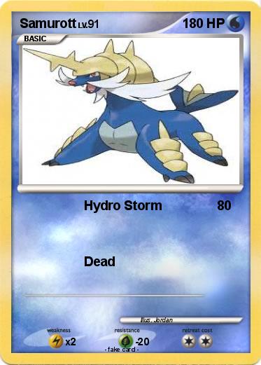 Pokemon Samurott