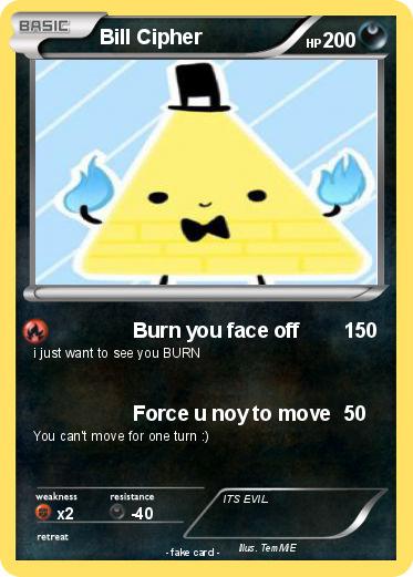 Pokemon Bill Cipher