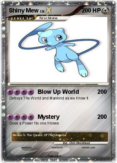 Pokemon Shiny Mew