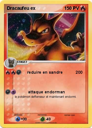 Pokemon Dracaufeu ex                                                