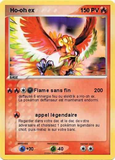 Pokemon  Ho-oh ex                                                    
