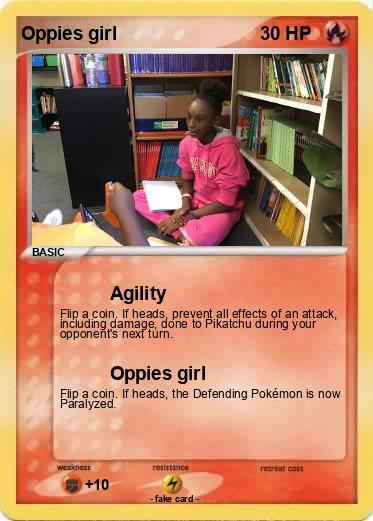Pokemon Oppies girl