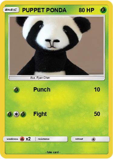 Pokemon PUPPET PONDA